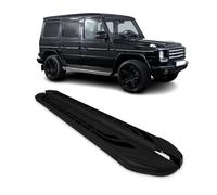 Trittbretter Schweller Seitenbretter für Mercedes G Klasse 2006-2015 Alu Schwarz