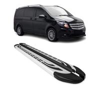 Trittbretter Schweller Seitenbretter für Mercedes Vito 2014-2026 Kurzer Alu