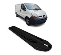 Trittbretter Schweller Seitenbretter für Opel Vivaro 2001-2014 L1 Alu Schwarz
