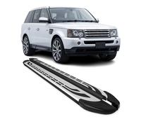 Trittbretter Schweller Seitenbretter für Range Rover Sport 2005-2013 Schwarz Alu