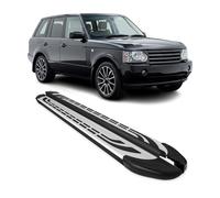 Trittbretter Schweller Seitenbretter für Range Rover Vogue 2002-2012 Alu Schwarz