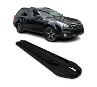 Trittbretter Schweller Seitenbretter für Subaru Outback 2009-2014 Alu Schwarz