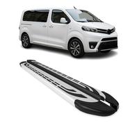 Trittbretter Schweller Seitenbretter für Toyota Proace 2017-2025 Kurzer RS Alu