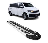 Trittbretter Schweller Seitenbretter für VW T6 T6.1 2015-22 L2 Langer Alu