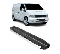 Trittbretter Schweller Seitenschweller für Mercedes Vito 1996-2003 L1/L2 Alu 2x