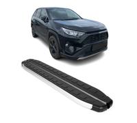 Trittbretter Schweller Seitenschweller für Toyota RAV4 Hybrid 2019-2025 Alu 2x