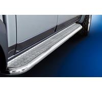 TRITTBRETTER SCHWELLERROHRE AUS EDELSTAHL MIT TÜV FÜR FORD RANGER 2012-2016