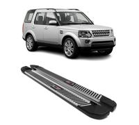 Trittbretter Seitenbretter für Land Rover Discovery 3 4 2004-2017 Alu Schwarz