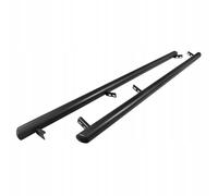 Trittbretter Seitenschutzrohre für Ford Transit Custom (V710) LANG 2023- Schwarz