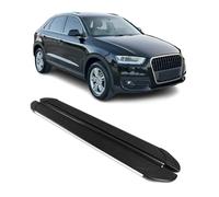Trittbretter Seitenschweller für Audi Q3 8U 2011-2018 Aluminium Schwarz Silber