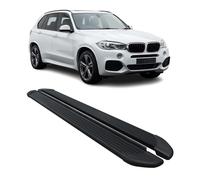Trittbretter Seitenschweller für BMW X5 2014-2018 Aluminium Schwarz 2 tlg