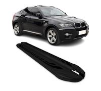 Trittbretter Seitenschweller für BMW X6 2008-2014 Schwarz Aluminium 2 tlg