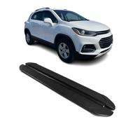 Trittbretter Seitenschweller für Chevrolet Trax 2012-2019 Aluminium Schwarz 2tlg