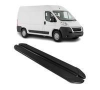 Trittbretter Seitenschweller für Citroen Jumper 2006-2026 L2 Aluminium Schwarz