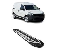 Trittbretter Seitenschweller für Dacia Dokker 2012-2022 Schwarz Aluminium