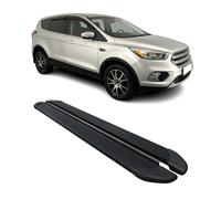 Trittbretter Seitenschweller für Ford Kuga II ST-Line 2016-2019 Alu Schwarz 2tlg