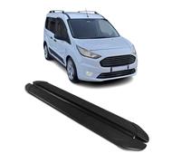 Trittbretter Seitenschweller für Ford Transit Connect 2014-2024 L1 Alu Schwarz