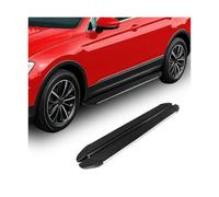 Trittbretter Seitenschweller für Ford Transit Custom 2012-2024 L1 Alu Schwarz