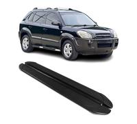 Trittbretter Seitenschweller für Hyundai Tucson 2004-2009 Aluminium Schwarz 2tlg