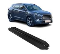 Trittbretter Seitenschweller für Hyundai Tucson 2015-2020 Aluminium Schwarz 2tlg