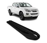 Trittbretter Seitenschweller für Isuzu D-Max DoubleCab 2012-2019 Alu Schwarz