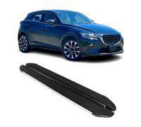 Trittbretter Seitenschweller für Mazda CX-3 2012-2025 Aluminium Schwarz Silber