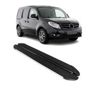 Trittbretter Seitenschweller für Mercedes Citan 2013-2021 Aluminium Schwarz Grau