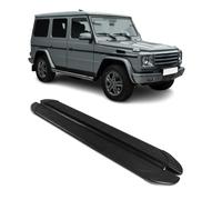 Trittbretter Seitenschweller für Mercedes G Klasse W463 2007-2018 Alu Schwarz