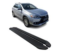 Trittbretter Seitenschweller für Mitsubishi ASX 2010-2022 Aluminium Schwarz 2tlg