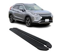 Trittbretter Seitenschweller für Mitsubishi Eclipse Cross 2018-2026 Alu Schwarz