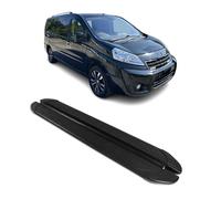 Trittbretter Seitenschweller für Peugeot Expert 2007-2016 L2 Aluminium Schwarz