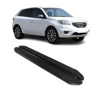 Trittbretter Seitenschweller für Renault Koleos 2006-2018 Aluminium Schwarz 2tlg