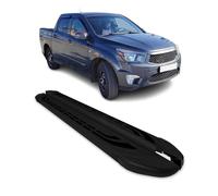 Trittbretter Seitenschweller für Ssangyong Actyon Sport 2007-2018 Alu Schwarz