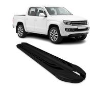 Trittbretter Seitenschweller für VW Amarok DoubleCab 2010-2022 Alu Schwarz