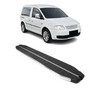 Trittbretter Seitenschweller für VW Caddy 2003-2020 Edelstahl Schwarz Silber