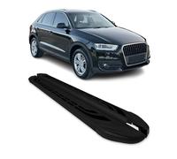 Trittbretter Seitenschweller Seitenbretter für Audi Q3 8U 2011-2018 Alu Schwarz