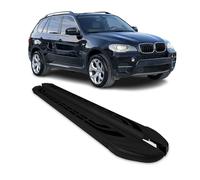 Trittbretter Seitenschweller Seitenbretter für BMW X5 E70 2006-2013 Alu Schwarz