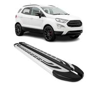Trittbretter Seitenschweller Seitenbretter für Ford Ecosport 2011-2024 Alu Grau