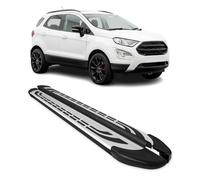 Trittbretter Seitenschweller Seitenbretter für Ford Ecosport 2011-24 Schwarz Alu