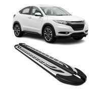 Trittbretter Seitenschweller Seitenbretter für Honda HR-V 2016-2021 Alu Schwarz