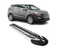 Trittbretter Seitenschweller Seitenbretter für Hyundai Santa Fe 2013-2018 Alu