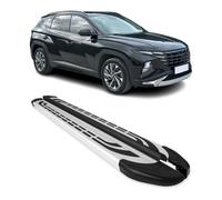 Trittbretter Seitenschweller Seitenbretter für Hyundai Tucson 2022-2026 Alu Grau