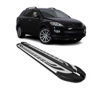 Trittbretter Seitenschweller Seitenbretter für Mazda CX-9 2007-2016 Alu Schwarz