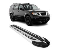 Trittbretter Seitenschweller Seitenbretter für Nissan Pathfinder R51 2004-13 Alu