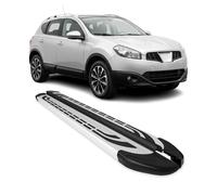 Trittbretter Seitenschweller Seitenbretter für Nissan Qashqai J10 2006-2014 Alu