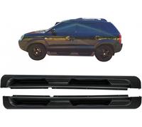 Trittbretter Side Steps für Hyundai Tucson JM 04-10 Anti-Rutsch Gummi Material