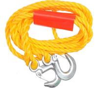TRIZERATOP Abschleppseil 1500 kg mit Haken, 4 m - mehrfarbig Kunststoff TRI-82201