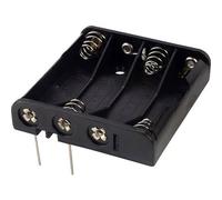TRU COMPONENTS BH441P Batteriehalter 4x Micro (AAA) Kontaktpole