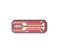 TruckLED LED-Rückleuchte L1950 rechts, 6 Funktionen, 12/24 V | Robuste 350 mm Heckleuchte mit dynamischem Blinker für Lkw, Anhänger und Baumaschinen. ECE-geprüft für 12 V und 24 V.
