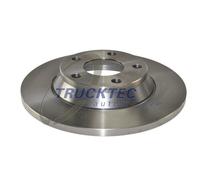 TRUCKTEC AUTOMOTIVE 2x Bremsscheibe hinten voll für Audi A4 Avant 8W5 B9 A5